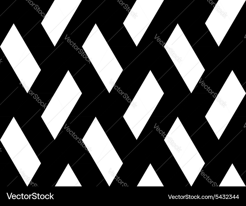 Design seamless quadrangle geometric pattern vector image