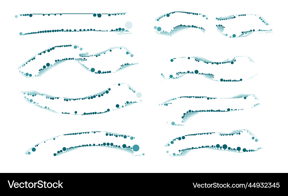 A set of elements for design A set of elements for design Vector Image