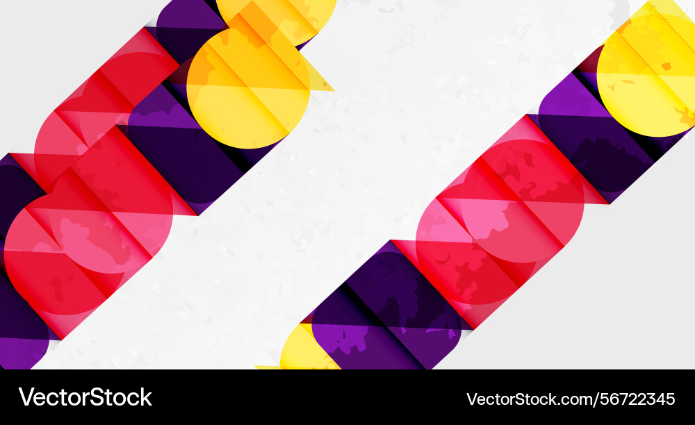Abstract geometric design overlapping circles Abstract geometric design overlapping circles Vector Image