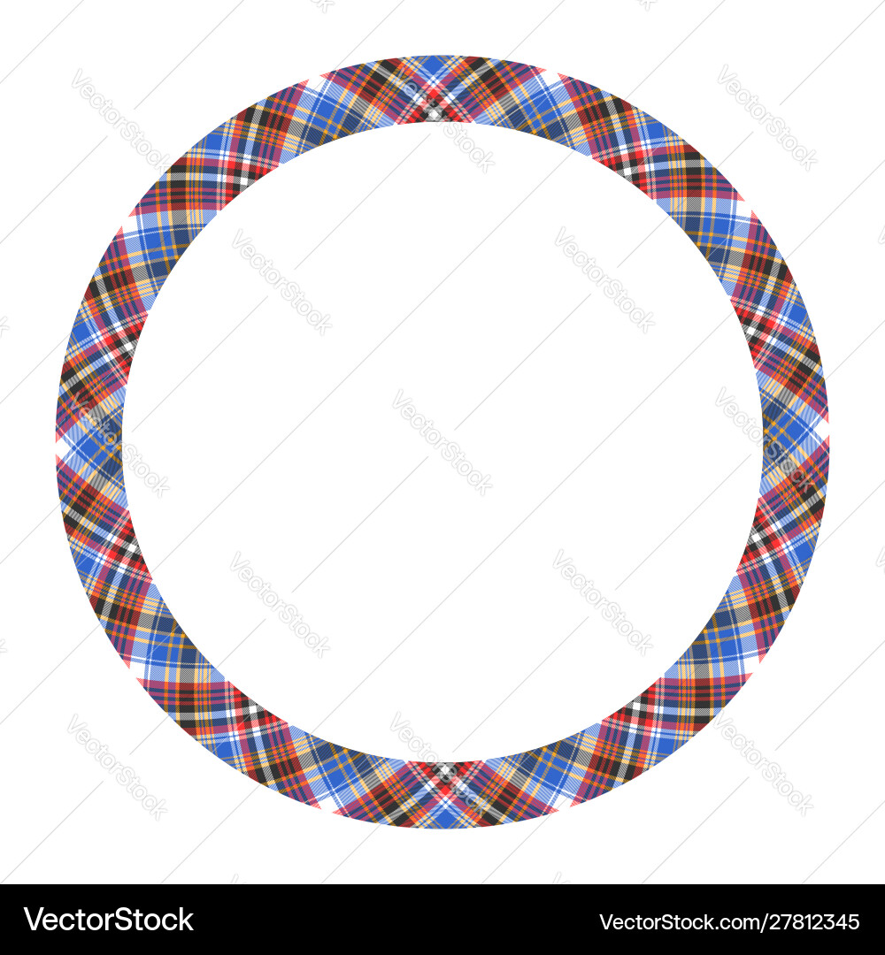 Circle borders and frames round border pattern Circle borders and frames round border pattern Vector Image
