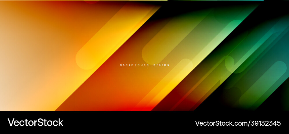 Dynamic lines abstract background 3d shadow Vector Image
