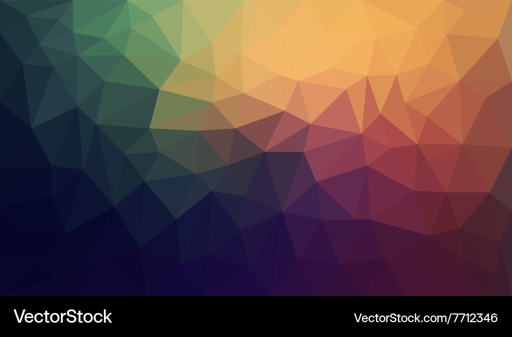 Abstract Polygon Gradient Background vector image