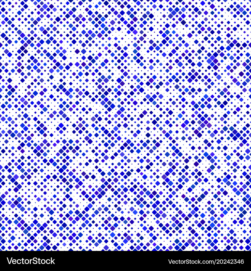Abstract seamless diagonal square pattern vector image