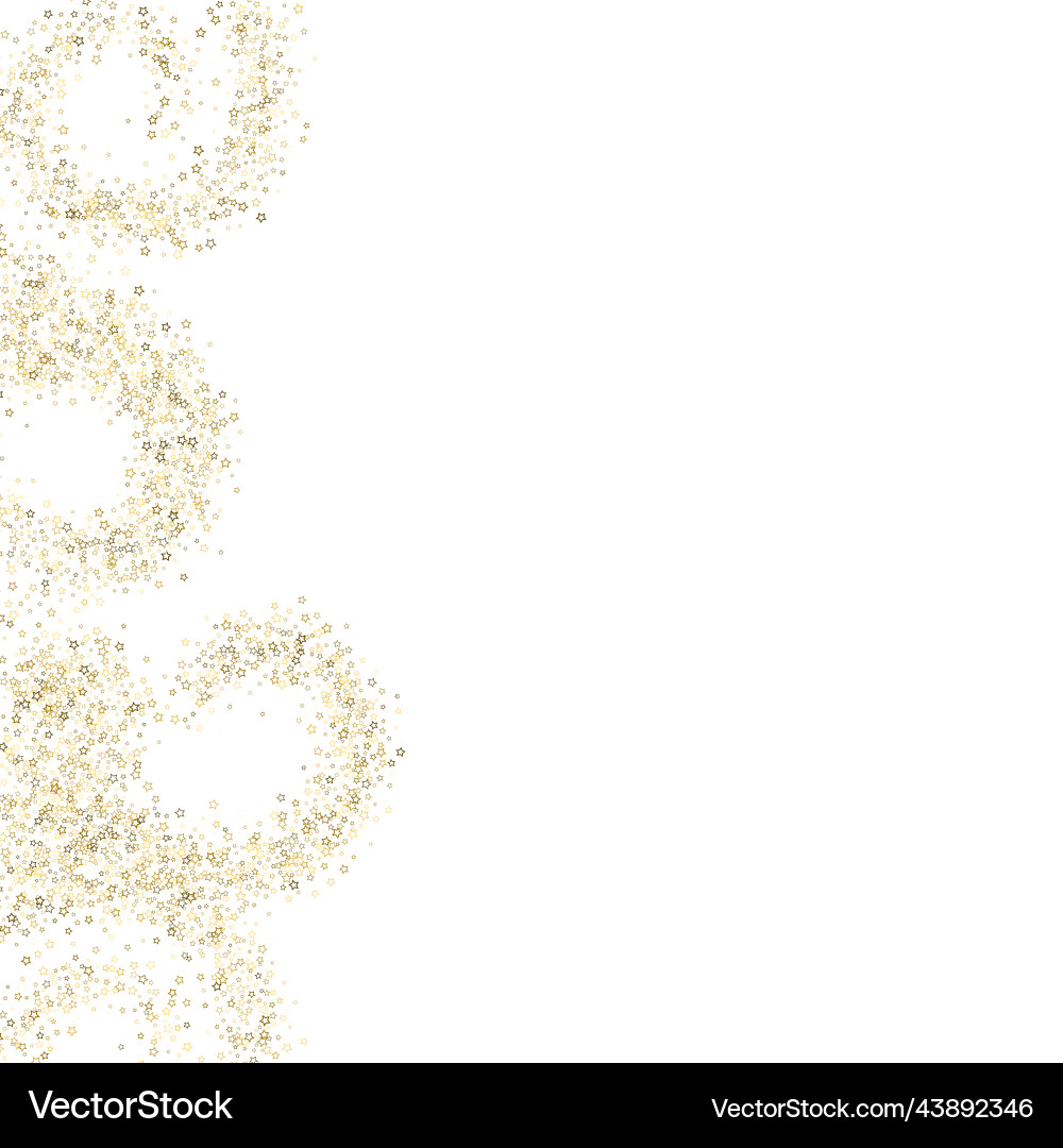 Gold Glitzer Sterne Luxus glänzende Konfetti Gold Glitzer Sterne Luxus glänzende Konfetti vektorbild