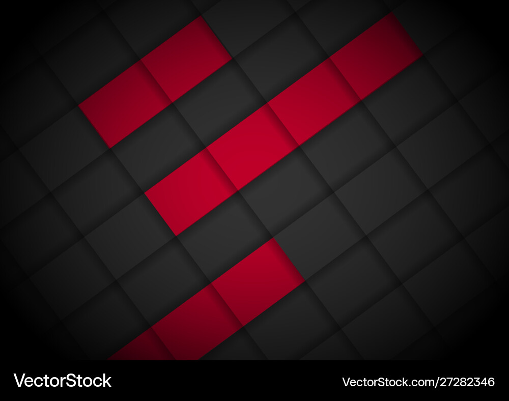 Red Mesh Arrow Abstract Background vector image