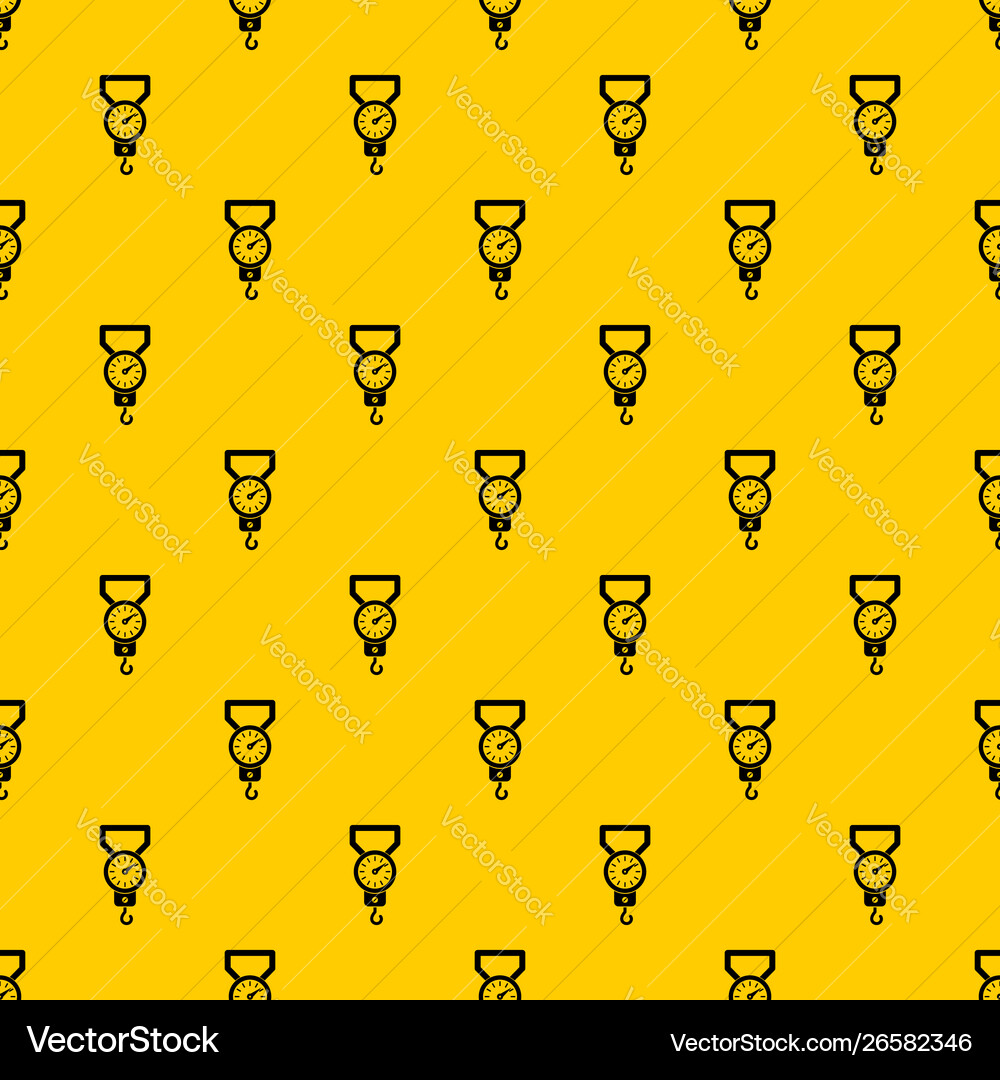 Spring scale pattern Spring scale pattern vector image