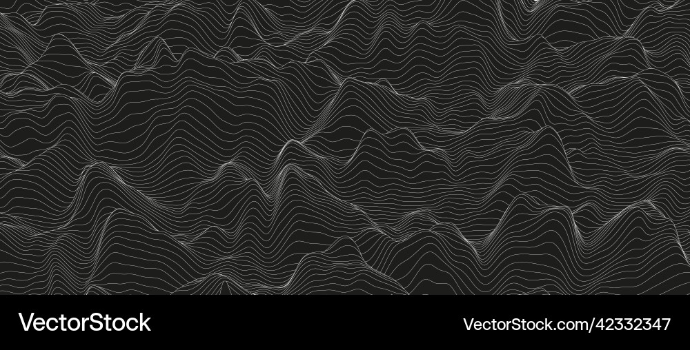 Abstract background with distorted line shapes Abstract background with distorted line shapes vector image