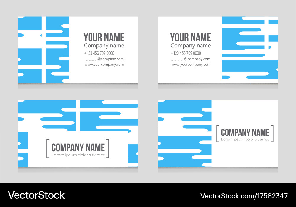 Abstract layout background set for art vector image