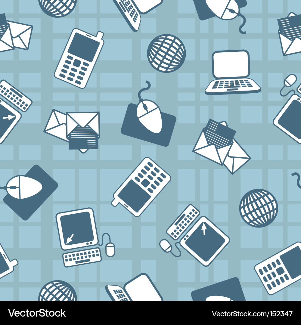 Digital Technology Pattern vector image