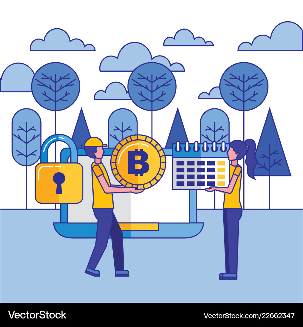Fintech business related – Royalty-Free Vector | VectorStock