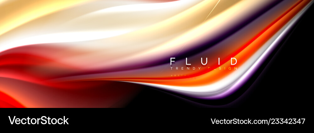 Fluid wave line background or pattern geometric Fluid wave line background or pattern geometric Vector Image