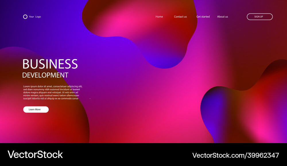 Modern abstract background colorful theme can use Vector Image