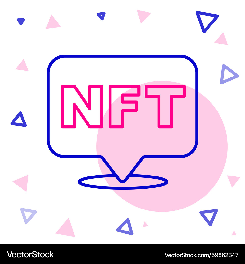 NFT Crypto Art Icon (59862347) – Royalty-Free Vector | VectorStock