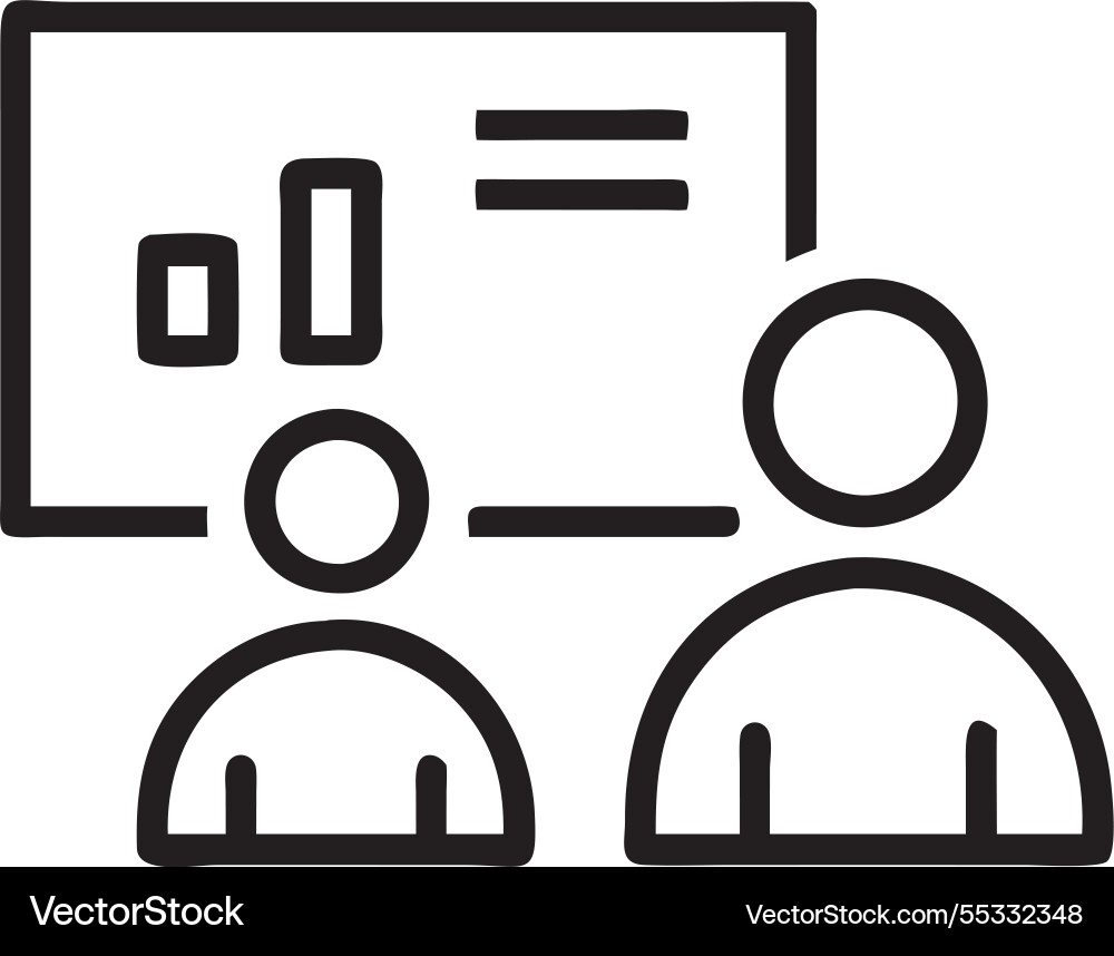 Business team analytics monitoring web report Vector Image