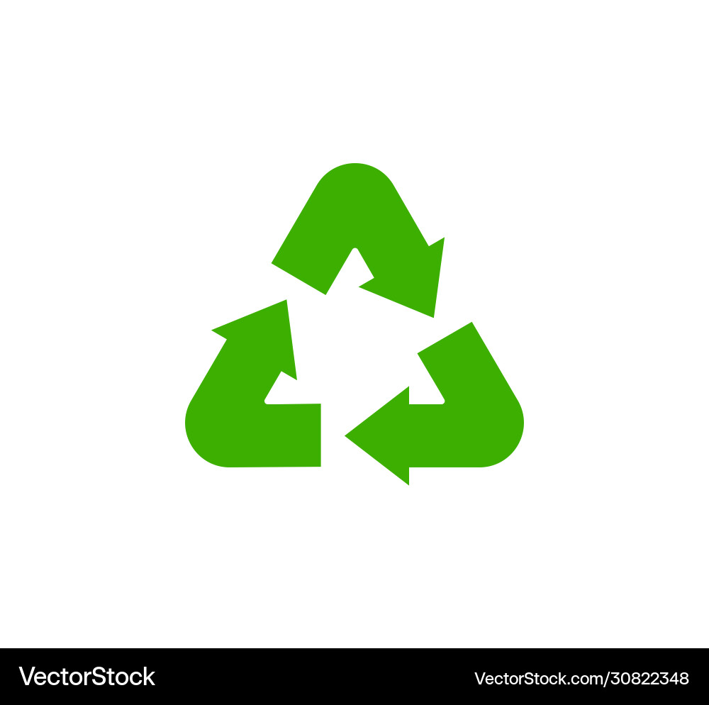 Recycle icon garbage sorting symbol waste Recycle icon garbage sorting symbol waste Vector Image