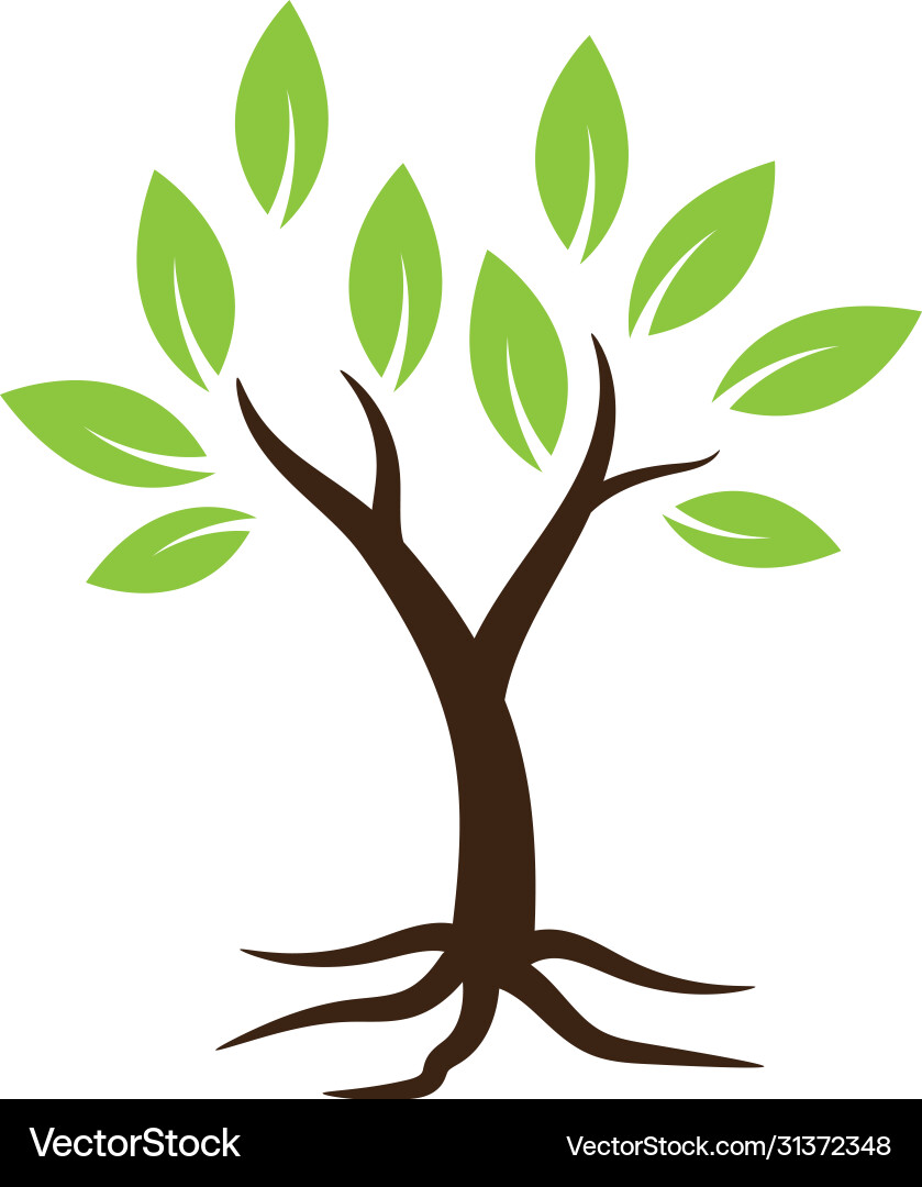 Tree symbol and icon logo design Tree symbol and icon logo design vector image