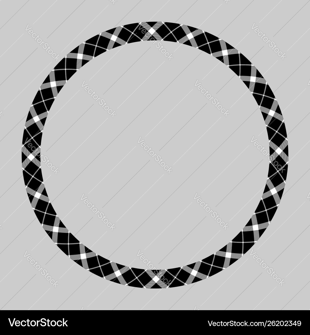 Circle borders and frames round border pattern Circle borders and frames round border pattern vector image