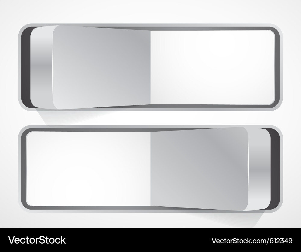 Digital Toggle Switch vector image
