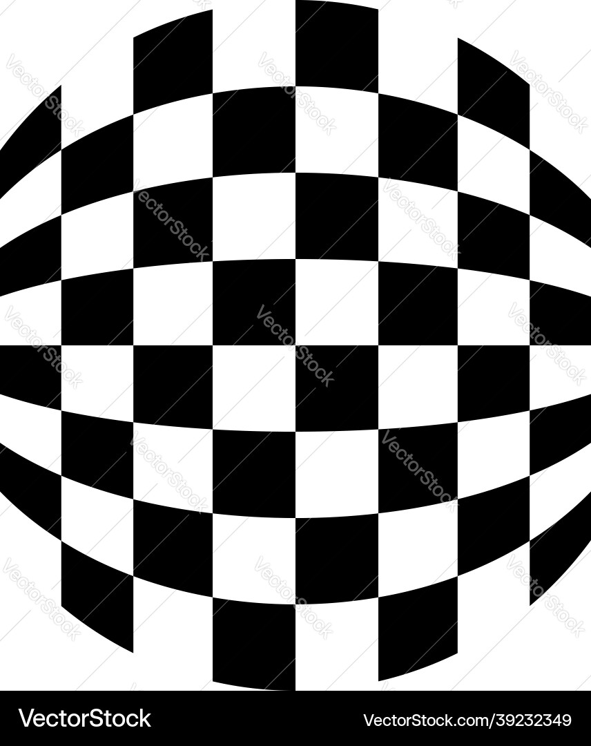 Distorted abstract geometric shape elements Distorted abstract geometric shape elements vector image