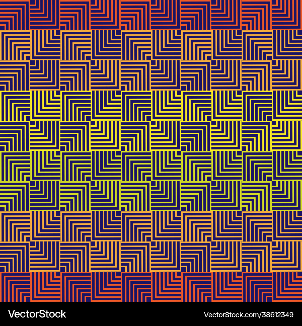 Square line pattern Square line pattern vector image