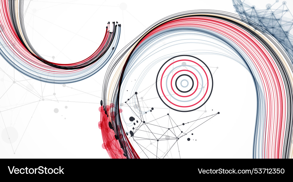 Abstract colored background with many Abstract colored background with many vector image