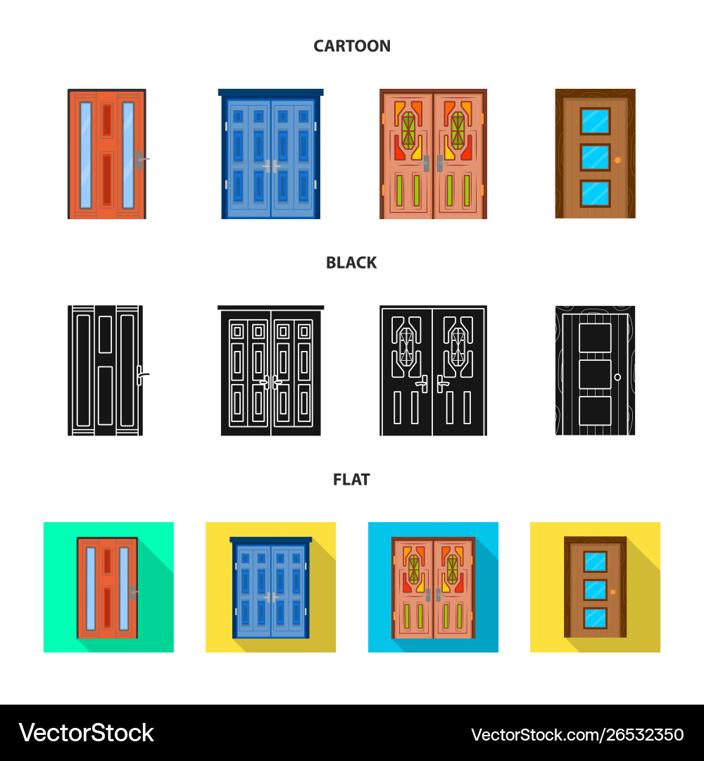 Design architecture and modern sign set Vector Image