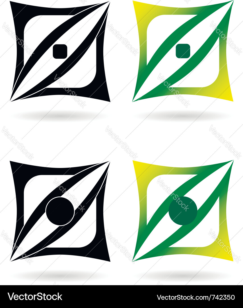 Design elements or logotypes vector image