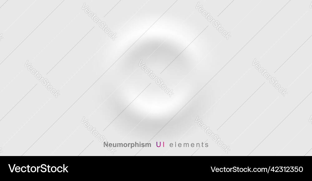 User interface elements for mobile app vector image