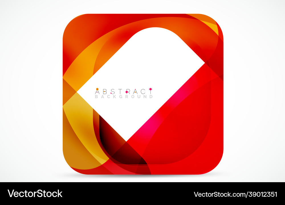 Minimal background abstract square shape Minimal background abstract square shape vector image