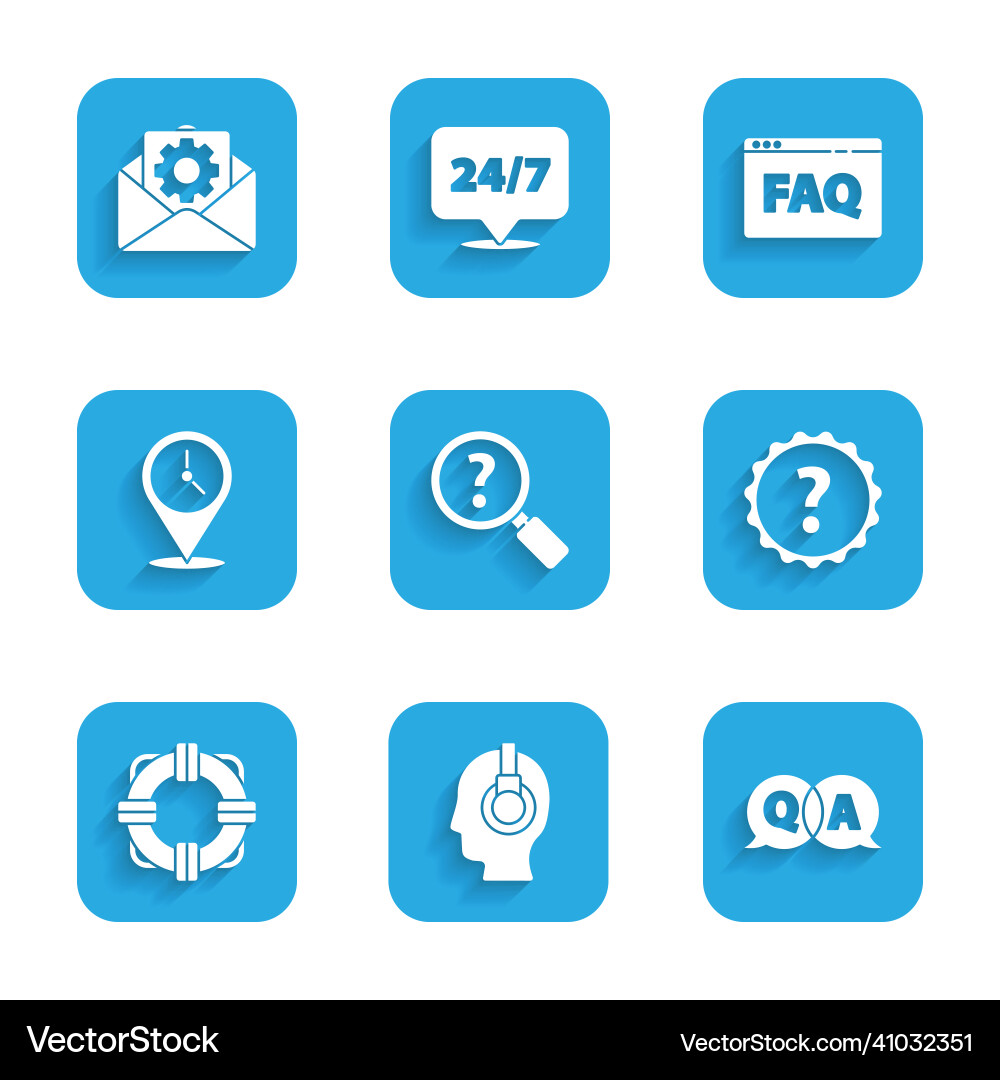 Set unknown search support operator in touch Set unknown search support operator in touch vector image