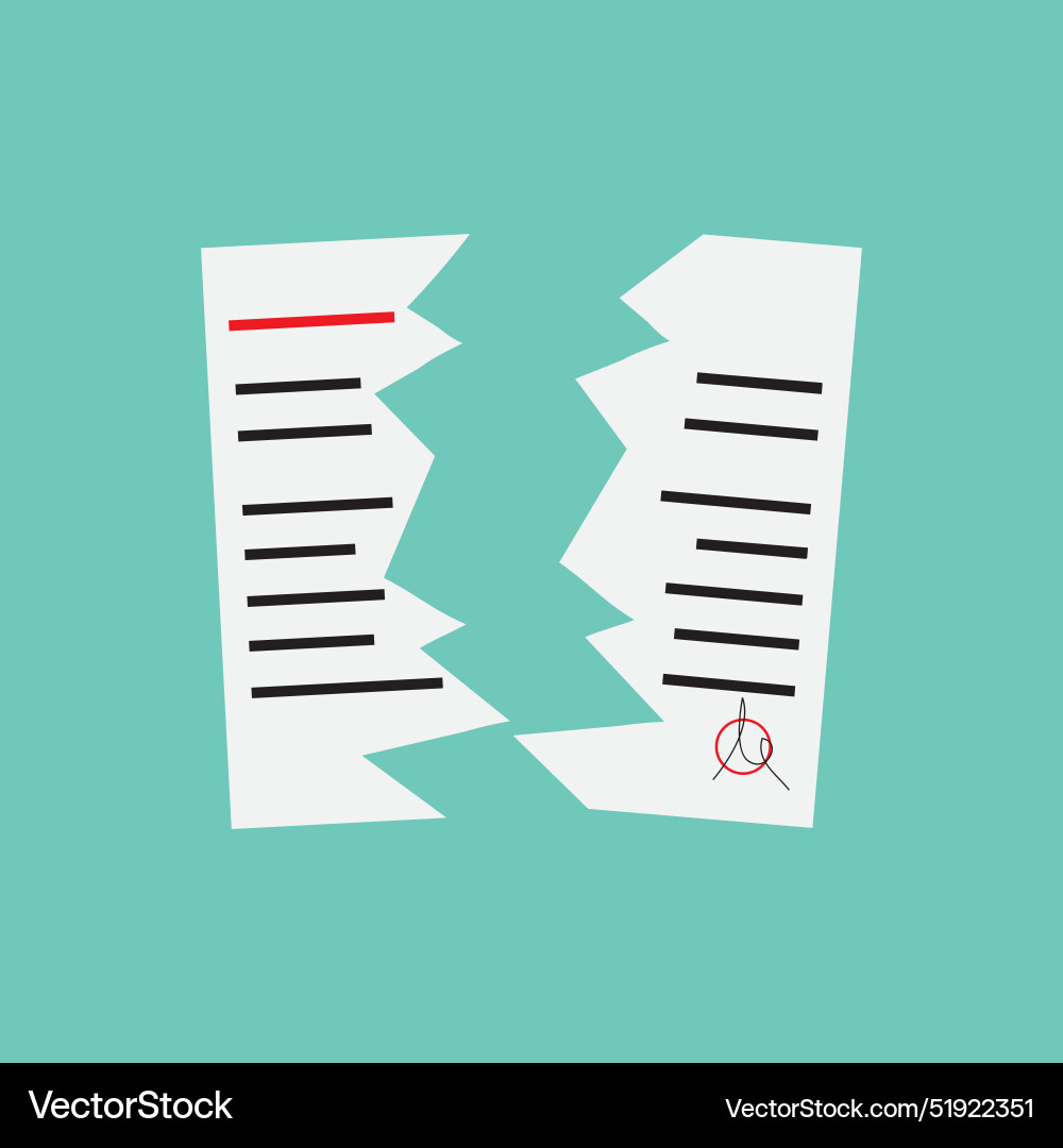Torn documentation icon file Torn documentation icon file vector image