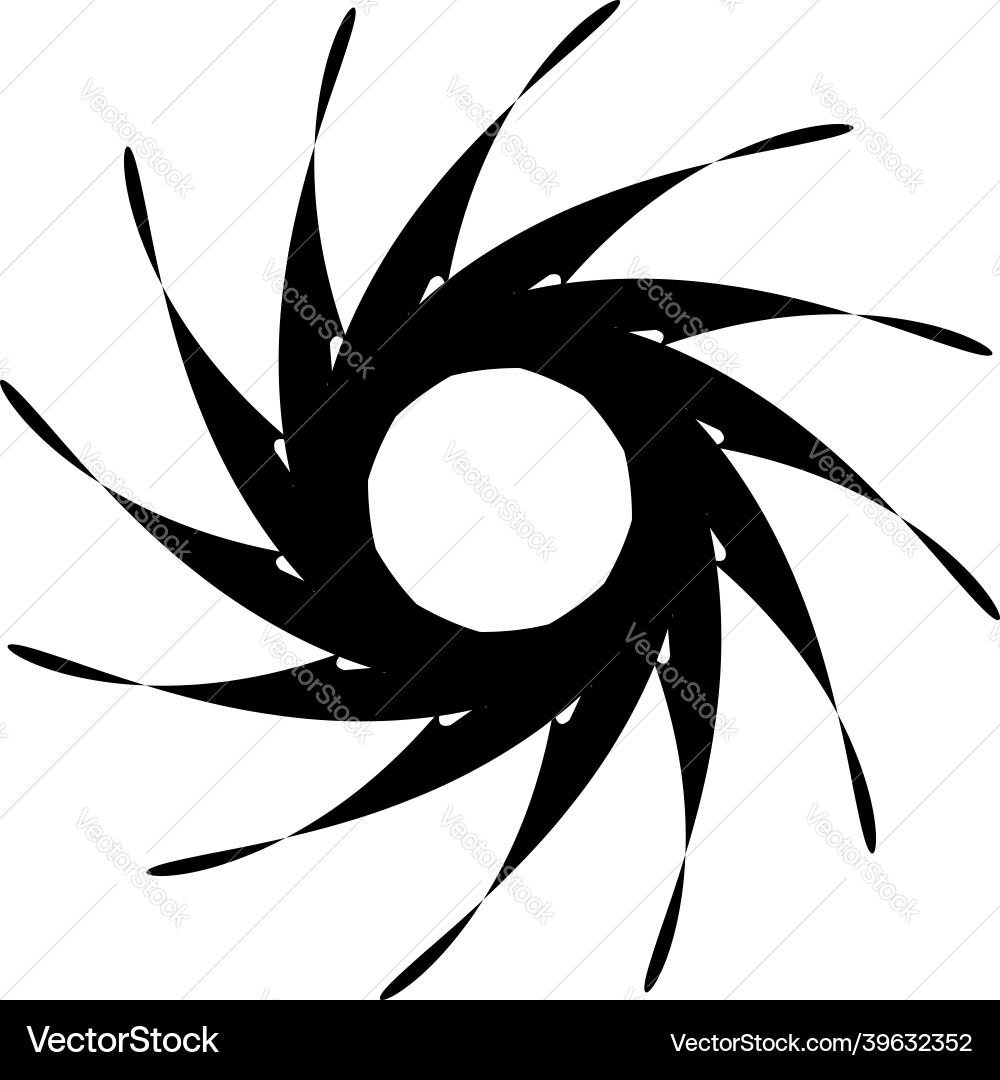 Abstract circular drawing amorphous nonfigurative Abstract circular drawing amorphous nonfigurative Vector Image