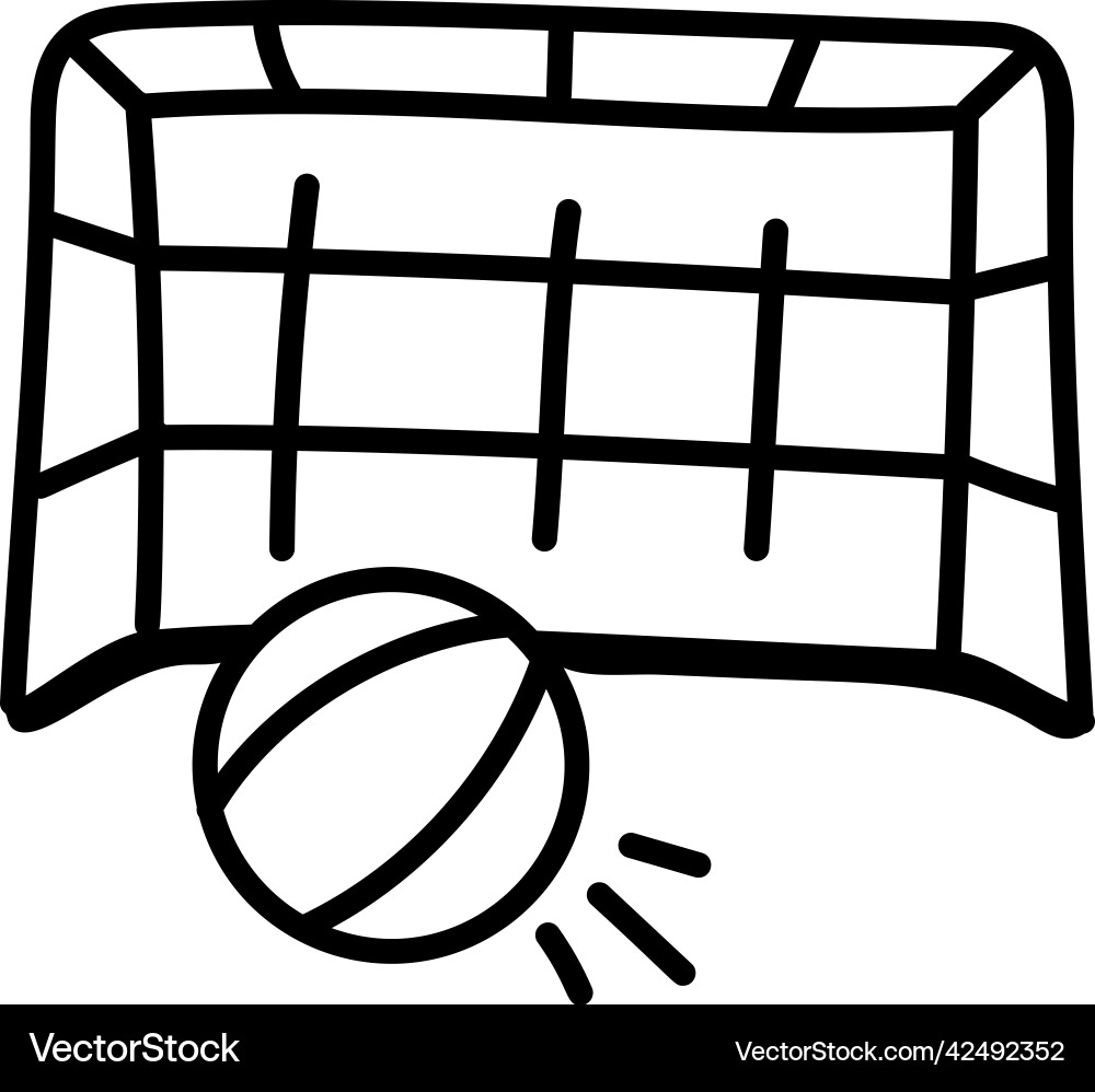 Ball net Vector Image