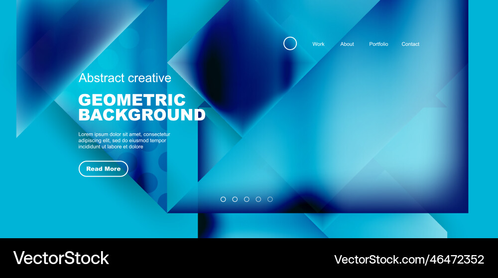 Geometric elements - squares and triangles Geometric elements - squares and triangles Vector Image