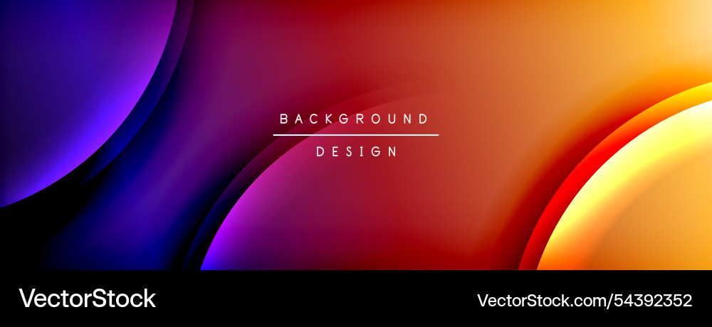 Gradient and shadow wave line geometric background Gradient and shadow wave line geometric background Vector Image
