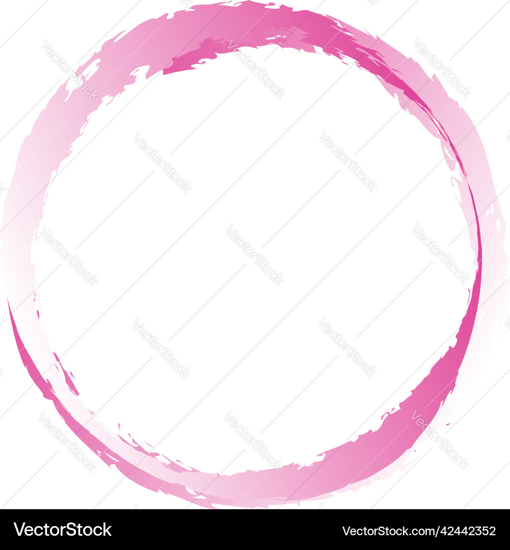 Grungy textured circle element circular splatter Grungy textured circle element circular splatter vector image