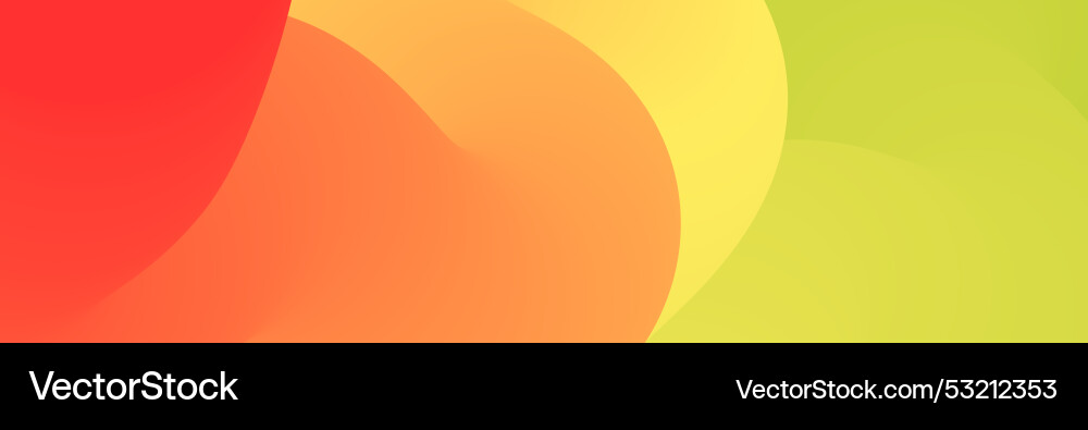 Abstract gradient colors smooth flowing background Vector Image