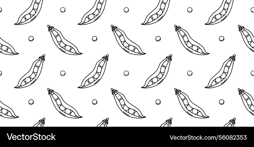 Unique pattern design featuring peas and circles Unique pattern design featuring peas and circles vector image