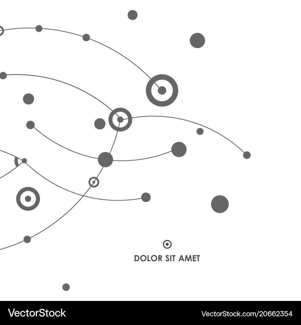 Abstract background with lines and dots creative Abstract background with lines and dots creative vector image