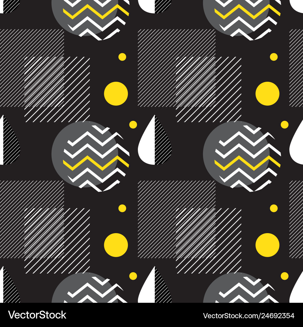Abstract geometric seamless pattern with simple Abstract geometric seamless pattern with simple vector image