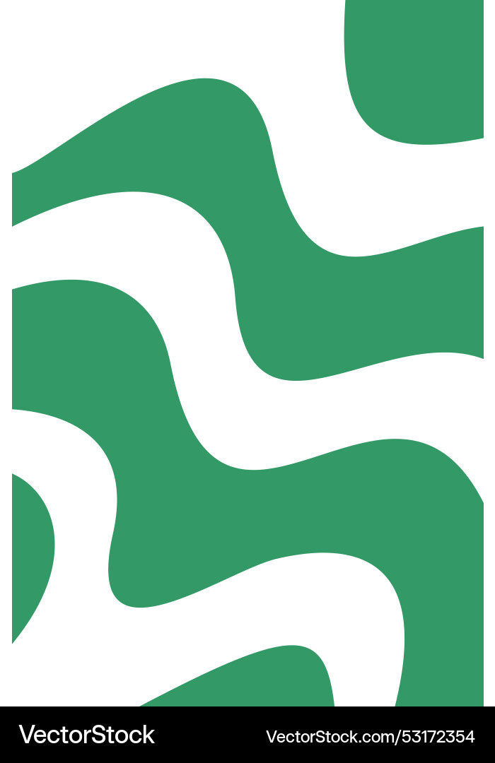 Background wave abstract color green Background wave abstract color green vector image