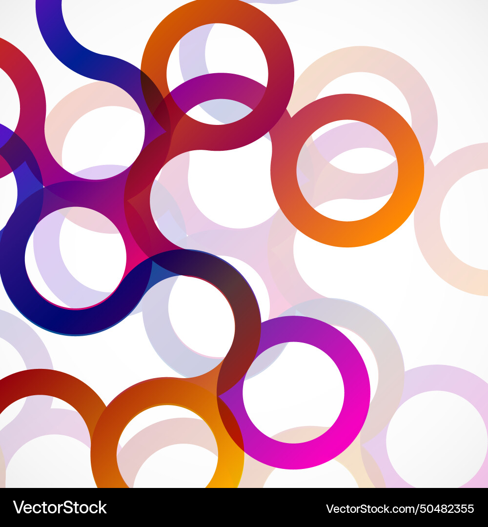 Abstract background with colorful circles Abstract background with colorful circles vector image
