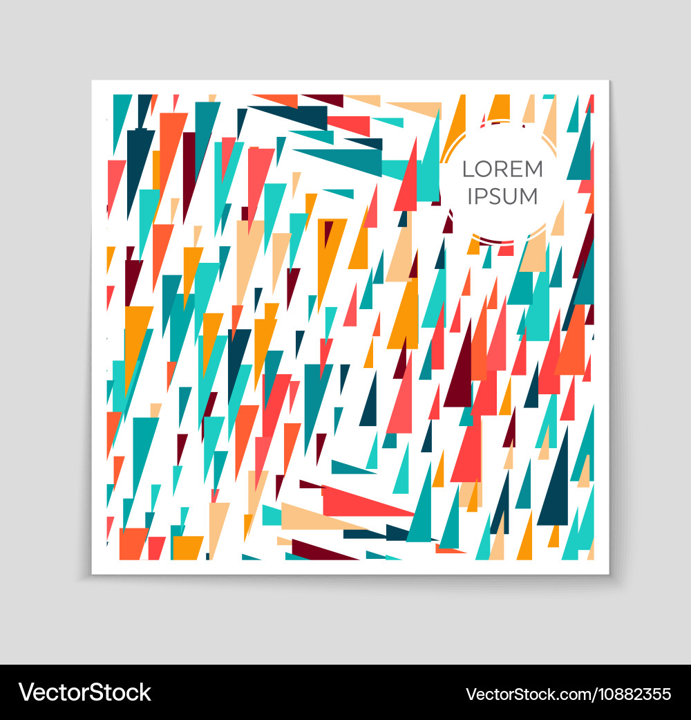 Abstract layout background for web Vector Image