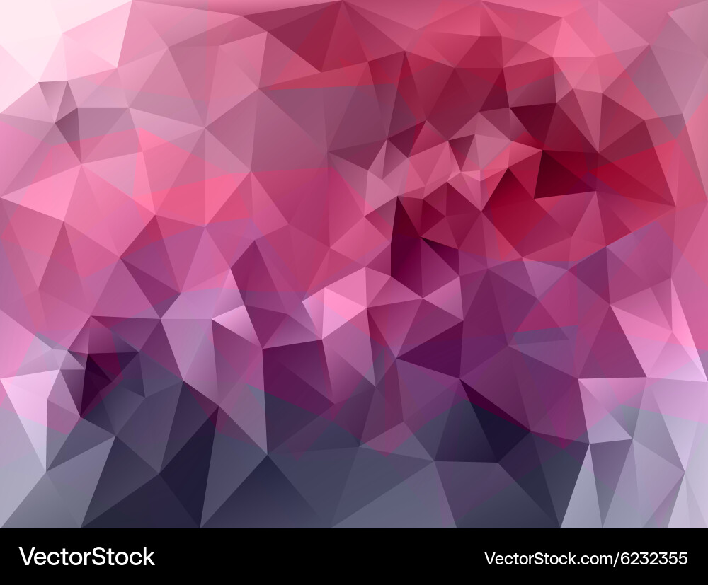 Geometric Triangle Background Vector Image