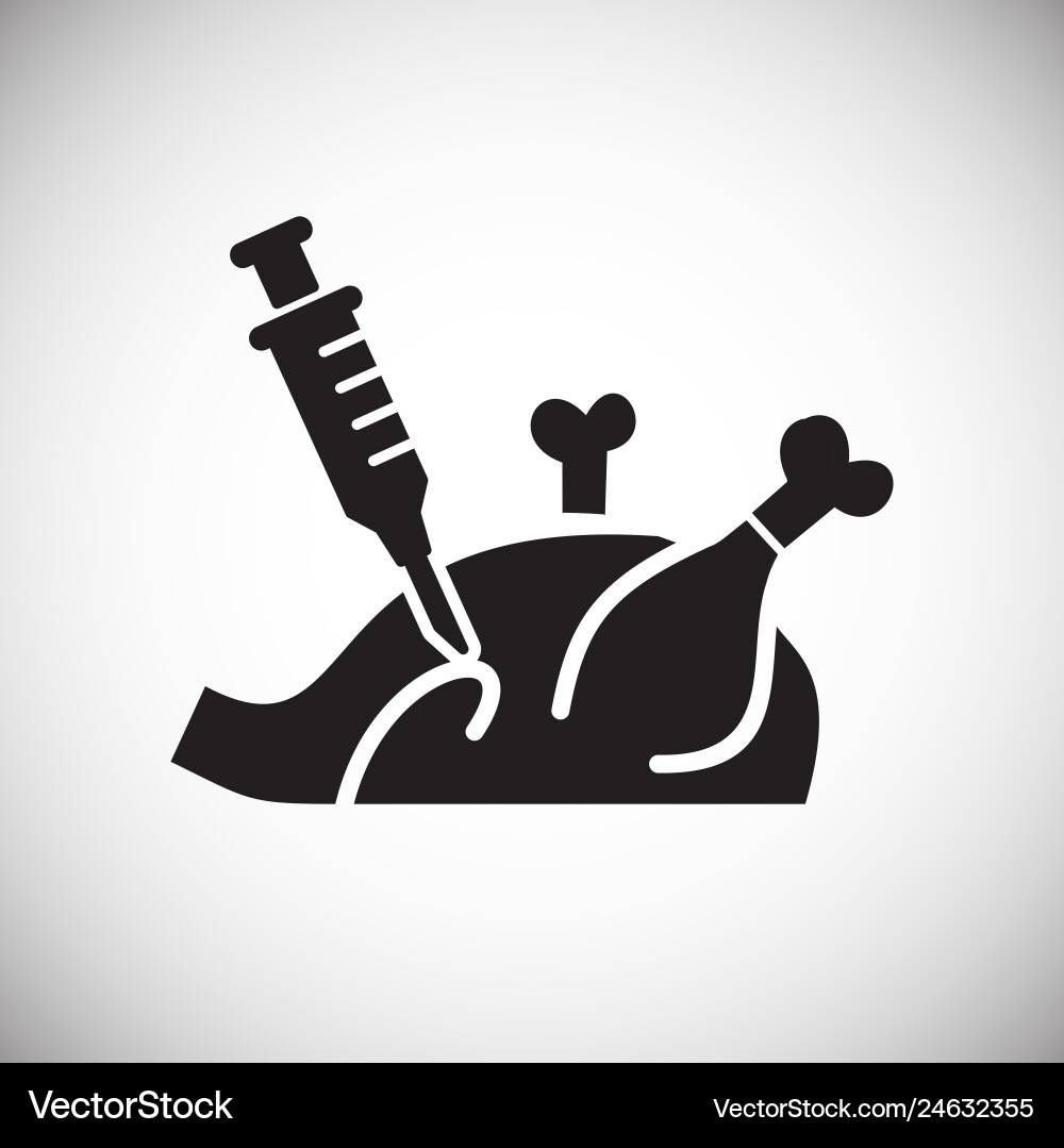 Gmo icon on background for graphic and web design Gmo icon on background for graphic and web design vector image