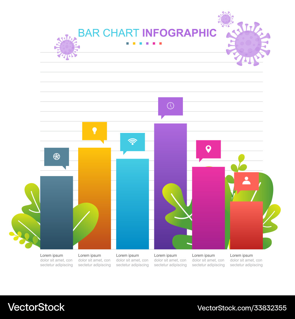 Graph chart up down business declining Graph chart up down business declining Vector Image