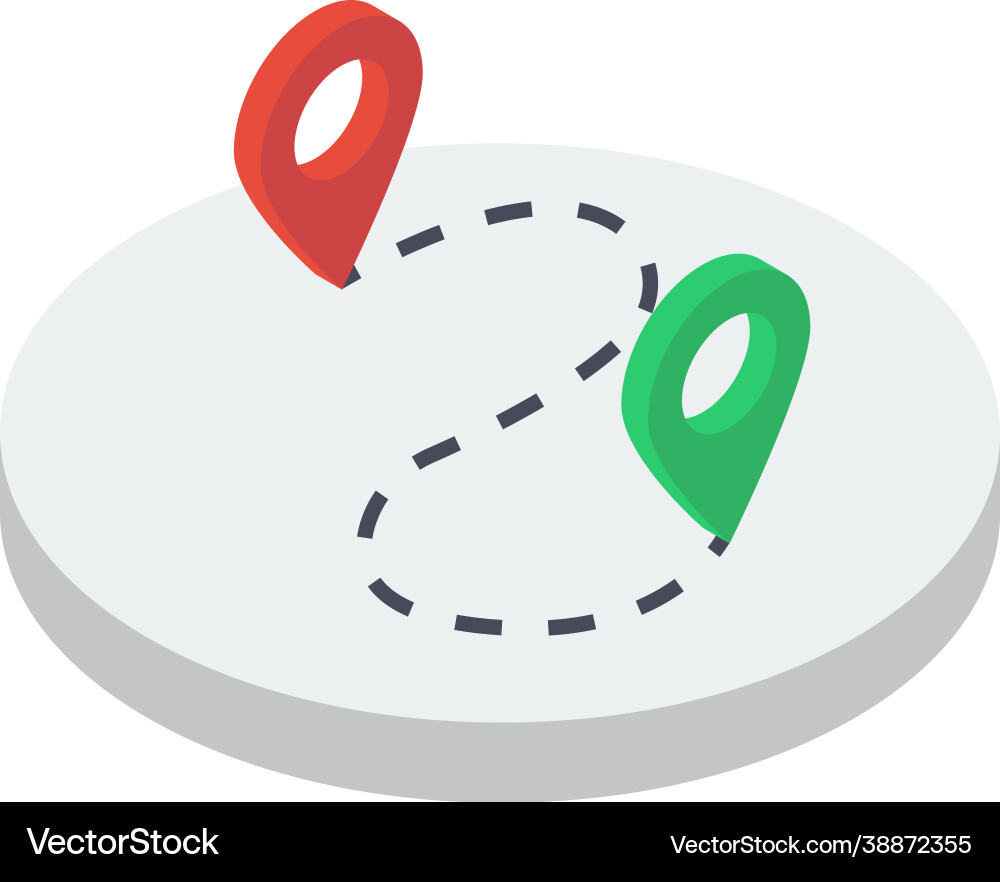 Map navigation Royalty Free Vector Image - VectorStock
