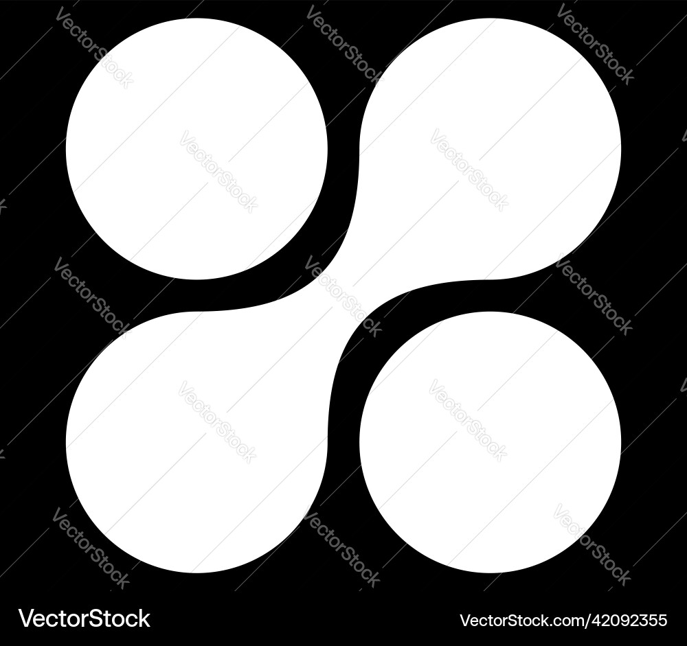 Metaball connected dots circles pattern texture Metaball connected dots circles pattern texture vector image
