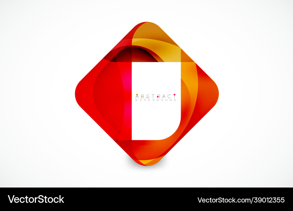 Minimal background abstract square shape Minimal background abstract square shape vector image