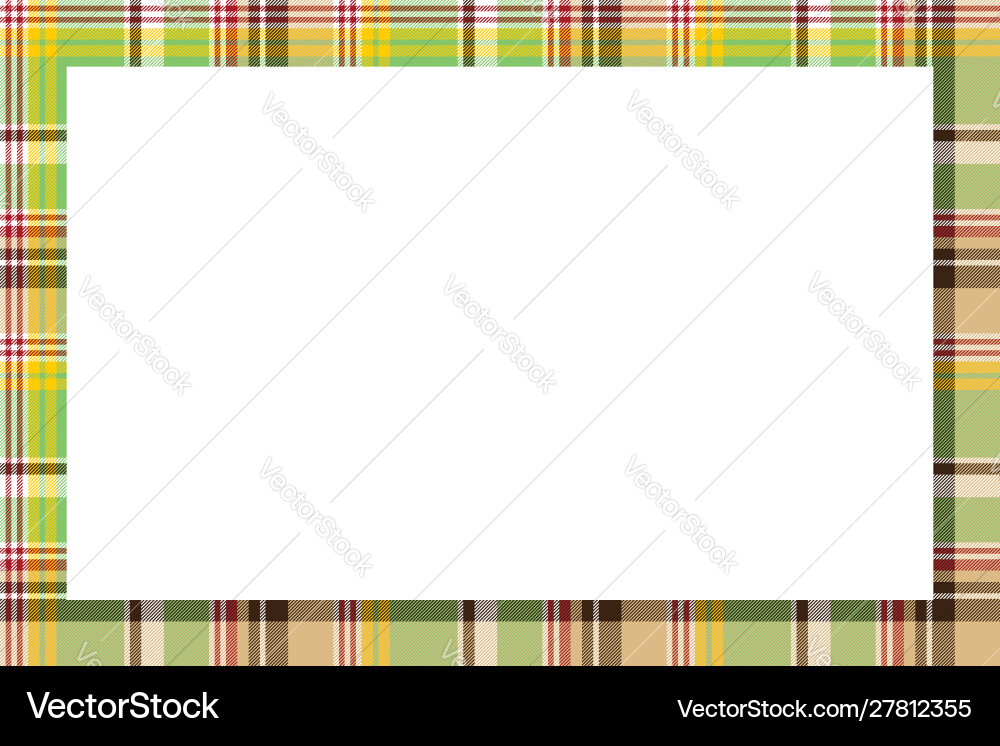 Rectangle frame vintage pattern design template Rectangle frame vintage pattern design template vector image